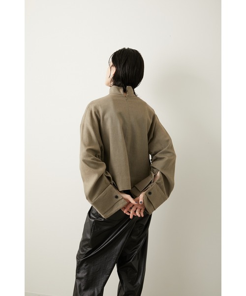 「LA PEAU DE GEM」 長袖ブラウス FREE ベージュ レディース_画像5