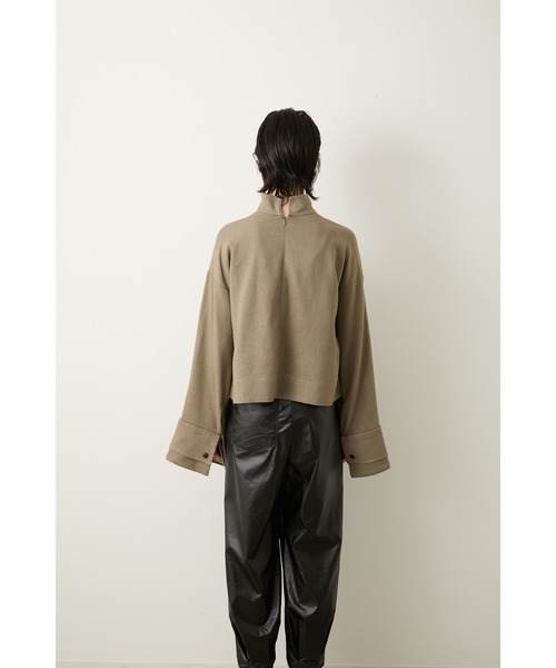 「LA PEAU DE GEM」 長袖ブラウス FREE ベージュ レディース_画像9