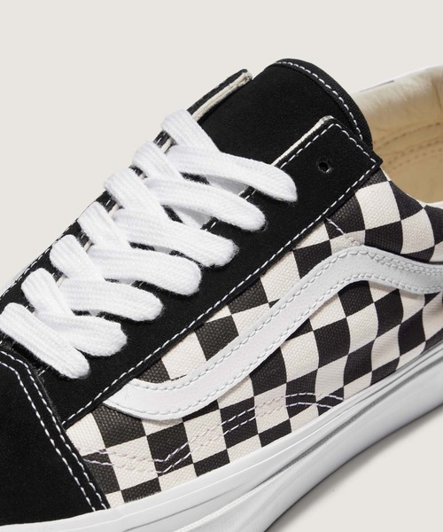 VANS（ヴァンズ） ローカットスニーカー 8.5 ブラック×ホワイト メンズ 
