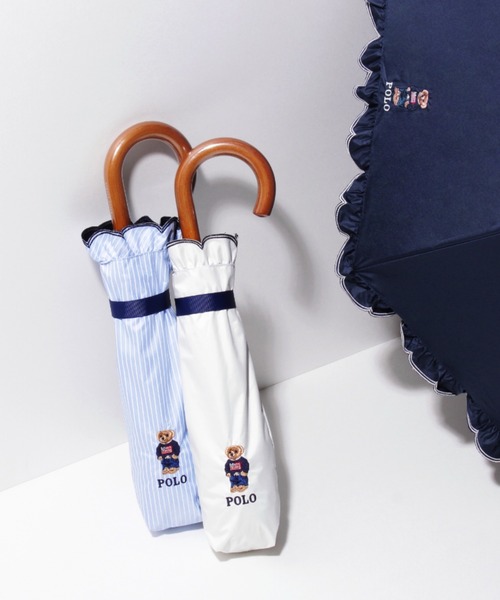 Polo Ralph Lauren 　傘2本セット 雨傘】ポロ ラルフ ローレン (POLO RALPH LAUREN) ポロベア 折りたたみ
