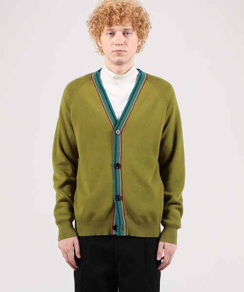 CABaN ニットカーディガン CABaN（キャバン） ニットカーディガン L ピンク系その他 メンズ