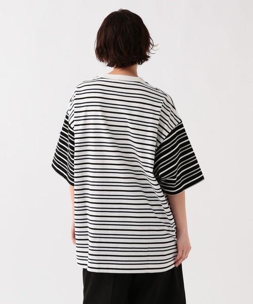 George's tシャツ 切替マリンボーダーTシャツ メンズ レディース