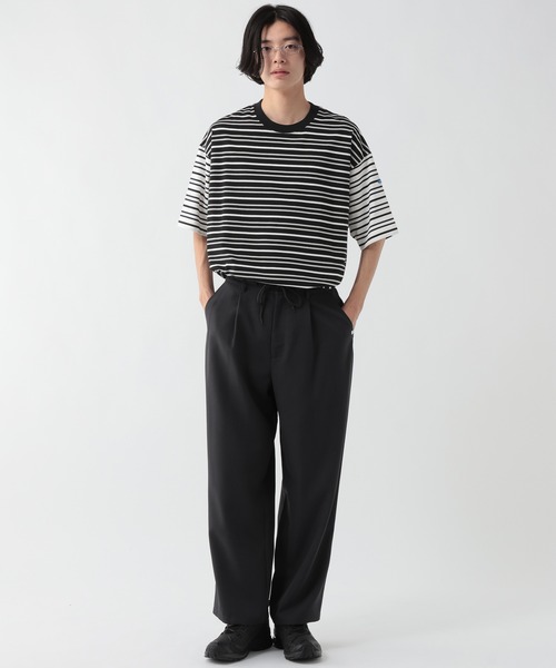 George's tシャツ 切替マリンボーダーTシャツ メンズ レディース