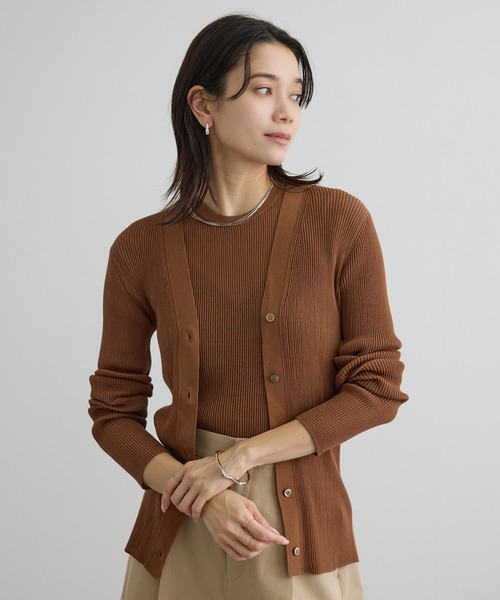 SALON adam et rope'（サロン アダム エ ロペ） カーディガン 「WEB