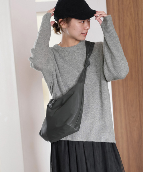 「JOURNAL STANDARD relume」 長袖ニット FREE ネイビー レディース_画像7