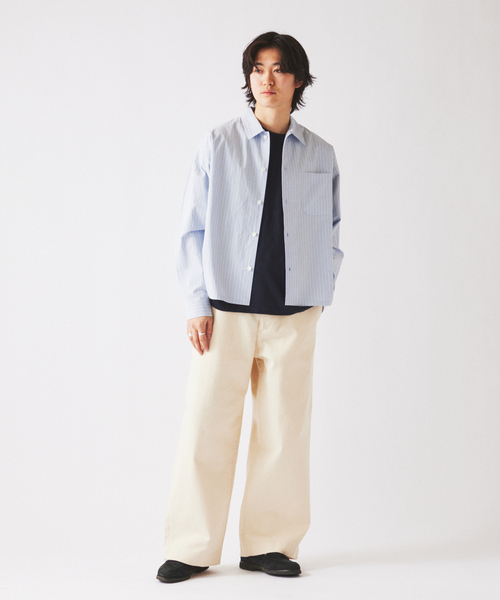 ジャーナルスタンダードレリュームボーイフレンドシャツ JOURNAL STANDARD relume - ジャーナルスタンダードレリューム⭐藍色