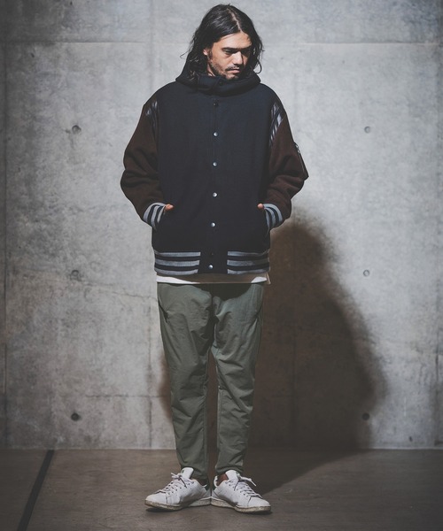 「GLIMCLAP」 イージーパンツ M ライトカーキ メンズ_画像5