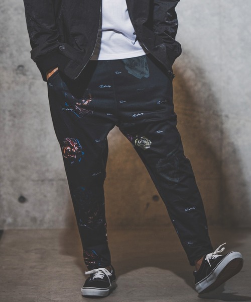 「GLIMCLAP」 イージーパンツ M ライトカーキ メンズ_画像6