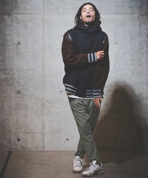 「GLIMCLAP」 イージーパンツ M ライトカーキ メンズ_画像7