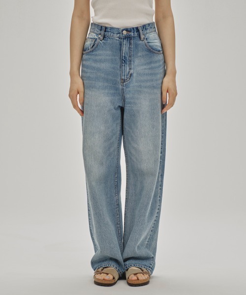 「TODAYFUL」 デニムパンツ 25inch ブラック レディース_画像2