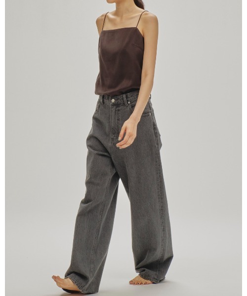 「TODAYFUL」 デニムパンツ 25inch ブラック レディース_画像6