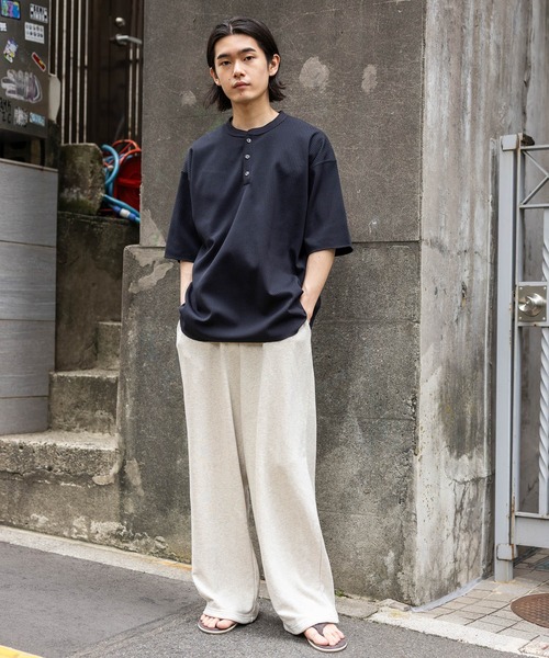 BAYFLOW（ベイフロー） ワイドパンツ スウェットパンツ ジャージ 「WEB
