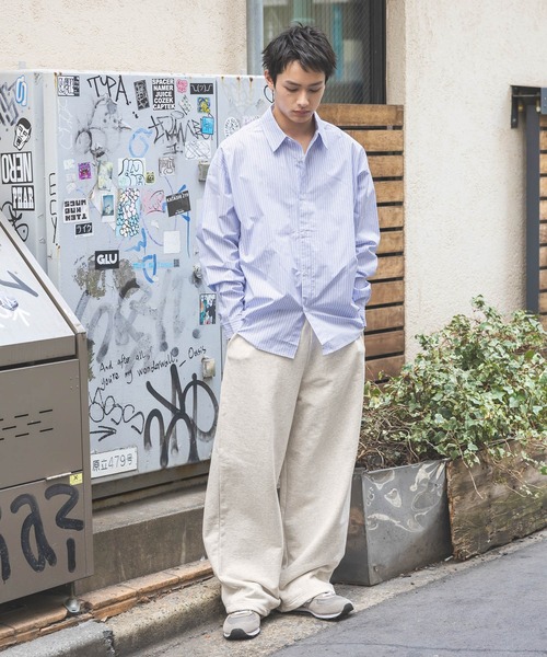 BAYFLOW（ベイフロー） ワイドパンツ スウェットパンツ ジャージ 「WEB