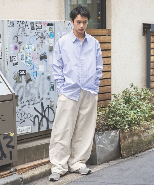 BAYFLOW（ベイフロー） ワイドパンツ スウェットパンツ ジャージ 「WEB