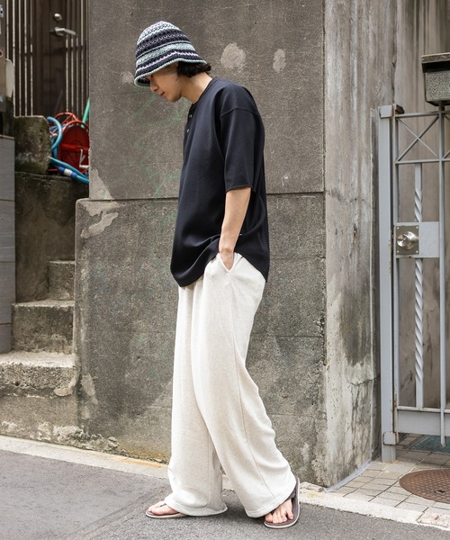 BAYFLOW（ベイフロー） ワイドパンツ スウェットパンツ ジャージ 「WEB
