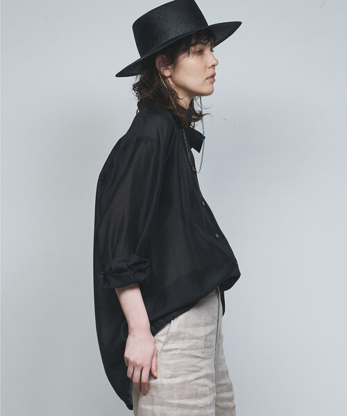 「GALLARDAGALANTE」 長袖シャツ FREE ブラック レディース_画像3