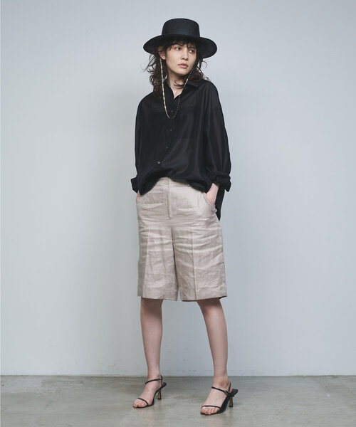 「GALLARDAGALANTE」 長袖シャツ FREE ブラック レディース_画像5