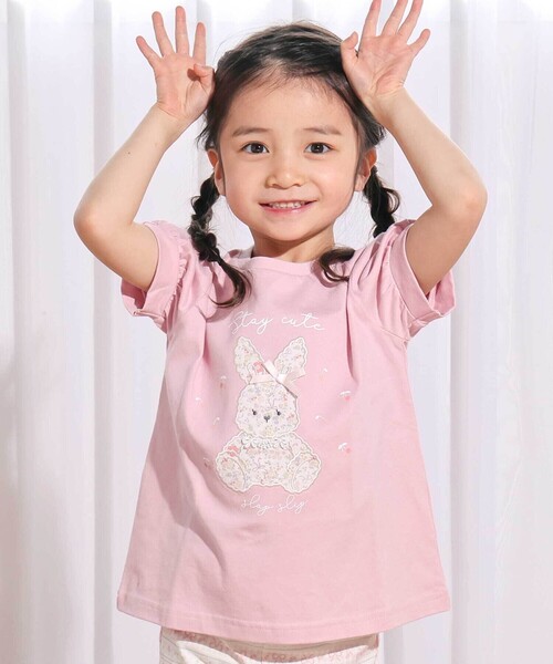 ☆はるちゃん☆(子供用Tシャツ×3 ANY（エニィ） tシャツ ひらひら バックシャンTシャツ キッズ 子供服