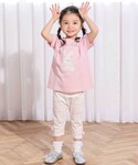 tシャツ 「お揃い」モチーフパッチ刺しゅうリボ...の詳細画像4
