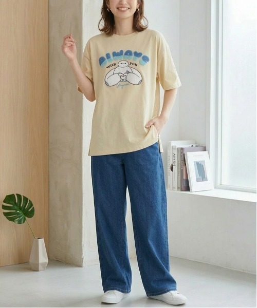 Disney（ディズニー） tシャツ 半袖 「DISNEY/ディズニー」ベイ
