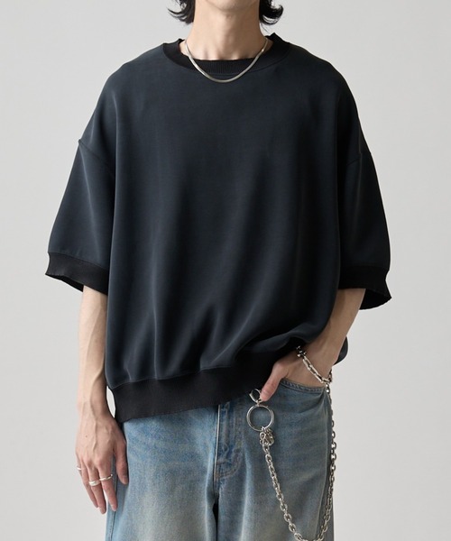 tシャツ ピーチスキン半袖Tシャツ メンズ