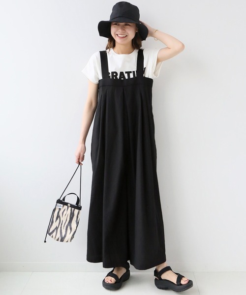 「JOURNAL STANDARD relume」 パンツ FREE ブラック レディースの画像