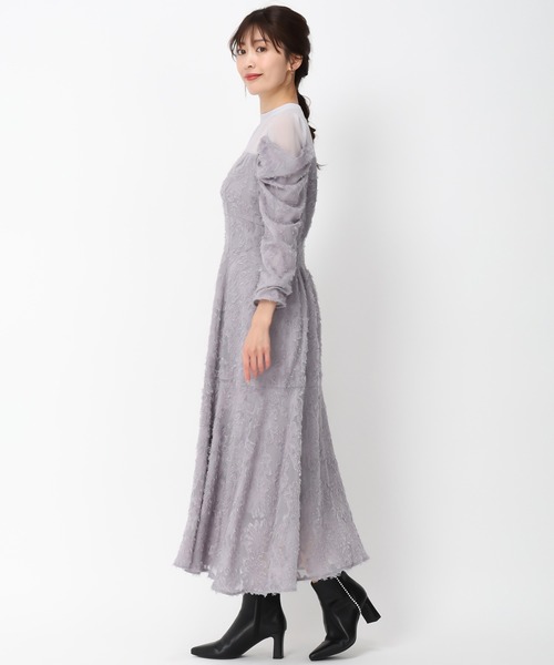 「MISCH MASCH」 長袖ワンピース S ブラック レディース_画像5