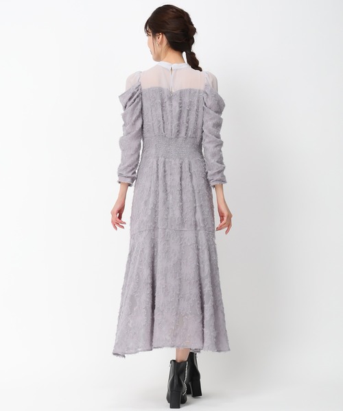 「MISCH MASCH」 長袖ワンピース S ブラック レディース_画像6
