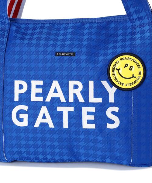 PEARLY GATES トートバッグ ネイビー PEARLY GATES（パーリーゲイツ） トートバッグ 「PEARLY GATES」「PG