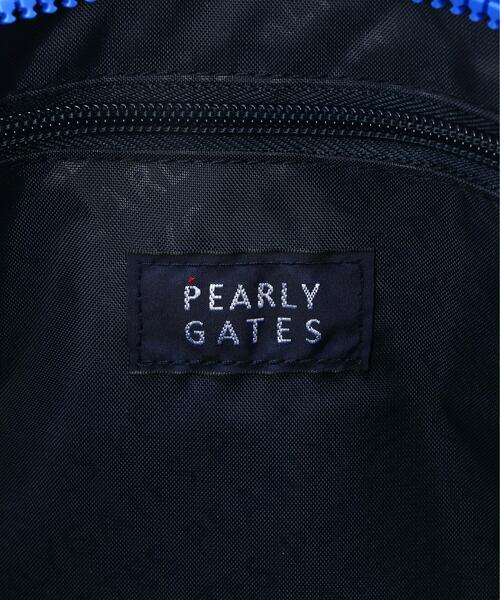 PEARLY GATES トートバッグ ネイビー 大容量 PEARLY GATES（パーリーゲイツ） トートバッグ 「PEARLY GATES」「PG