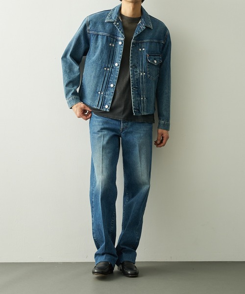 ジーンズ 「TANAKA/タナカ」THE JEAN TROUSERS メンズの画像