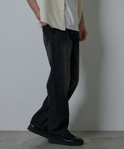 「COLONY 2139」 デニムパンツ LARGE サックスブルー メンズ_画像5