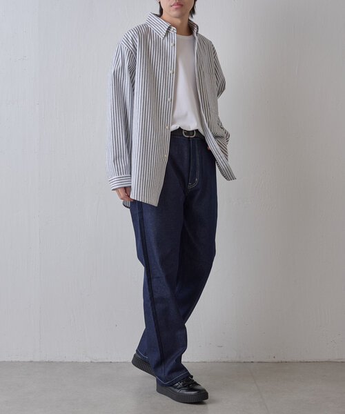 「COLONY 2139」 デニムパンツ LARGE サックスブルー メンズ_画像7
