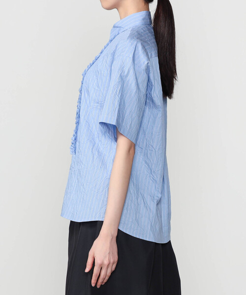 nicolson&nicolson ブラウス シャツ 半袖 nicholson ＆ nicholson