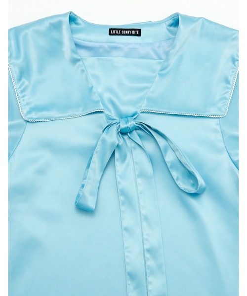「Little sunny bite」 長袖ワンピース MEDIUM イエロー レディース_画像4