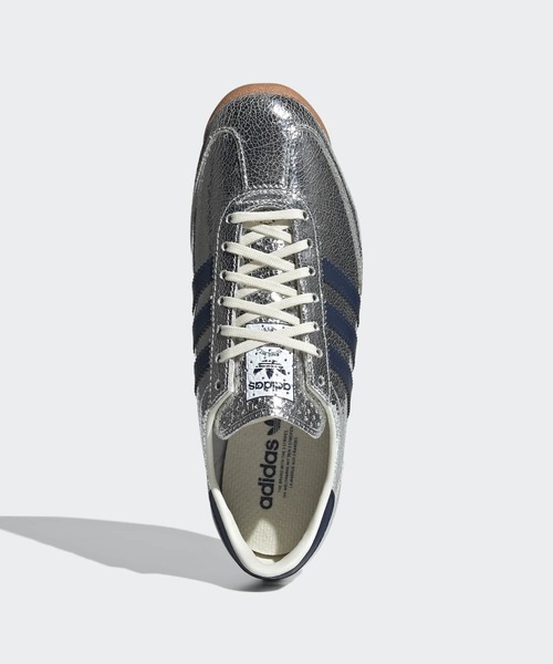 「adidas」 ローカットスニーカー 26.0cm シルバー レディース_画像4
