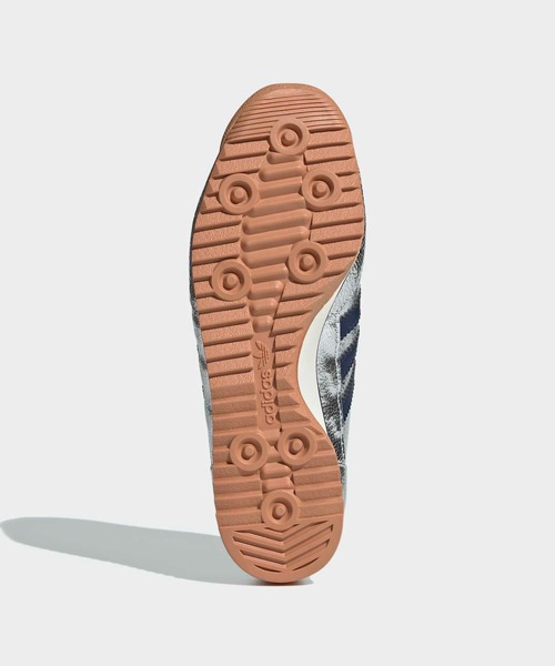 「adidas」 ローカットスニーカー 26.0cm シルバー レディース_画像5
