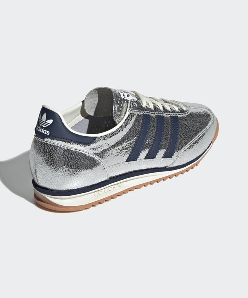 「adidas」 ローカットスニーカー 26.0cm シルバー レディース_画像8