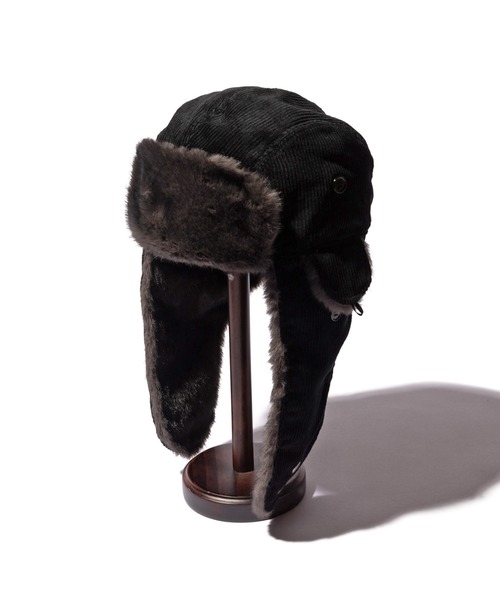 glamb（グラム） 帽子 ベレー帽 メンズ Corduroy Flight Cap