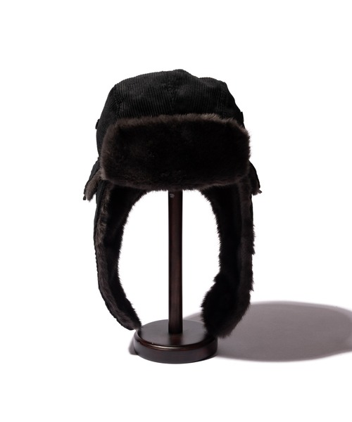 glamb（グラム） 帽子 ベレー帽 メンズ Corduroy Flight Cap
