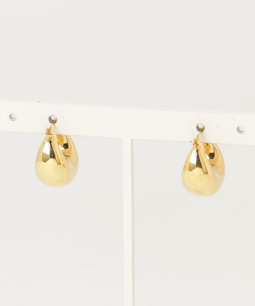 イヤリング PREEK / プリーク：「レディース」MOON HOOP EARRINGS：YU-19「ANN」 レディースの画像