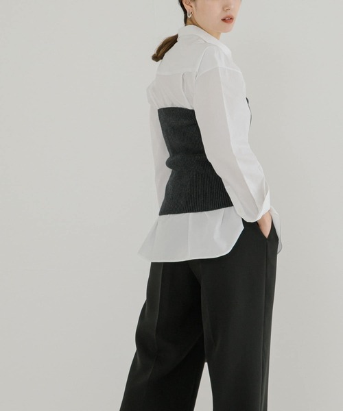 「THOMAS MASON」 長袖シャツ FREE ブルー レディース_画像5