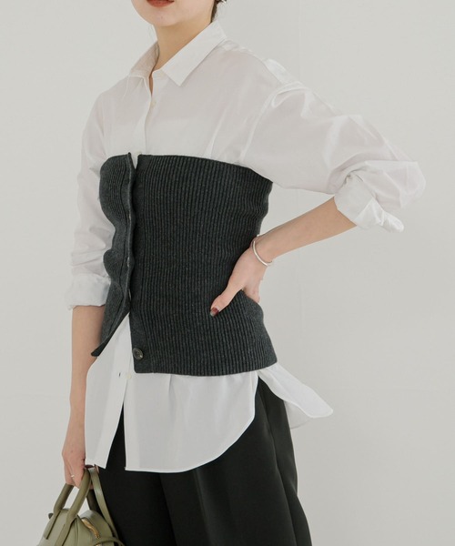 「THOMAS MASON」 長袖シャツ FREE ブルー レディース_画像7