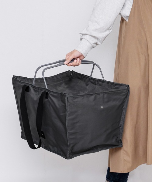 MKD.ZAKKA かごバッグ カゴバッグ レジカゴ丸ごと保冷バッグ