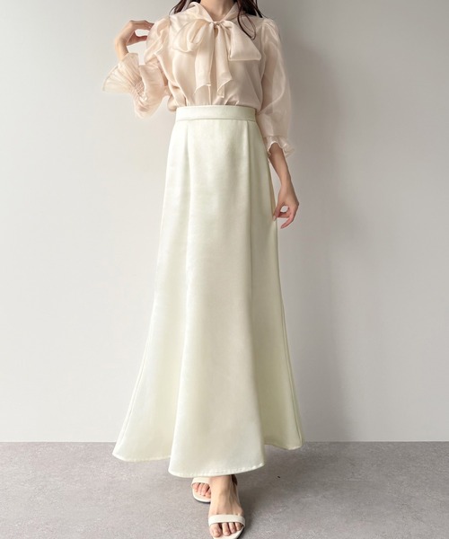 「mipiarl」 ロングスカート SMALL ブラック レディース_画像6
