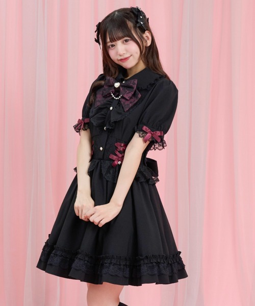 Secret Honey（シークレットハニー） ワンピース 夏 半袖 コルセット風
