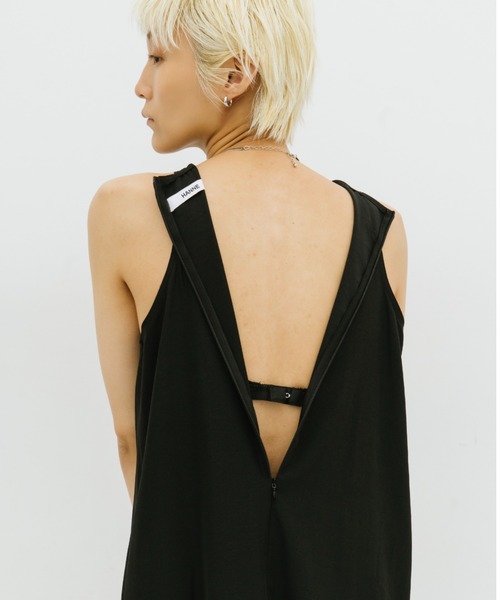 HANNE ワンピース カップインアメスリロングワンピース : ZOZOTOWN