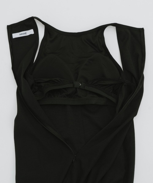 HANNE ワンピース カップインアメスリロングワンピース : ZOZOTOWN