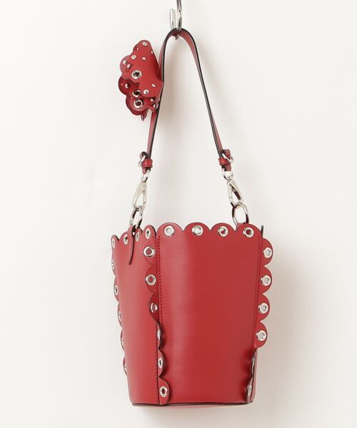 購*た様 miu miu ハンドバッグ レッド miu miu（ミュウミュウ） 2WAYバッグ - レッド レディース : ZOZOTOWN