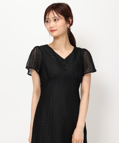 「MISCH MASCH」 半袖ワンピース M ホワイト レディース_画像5